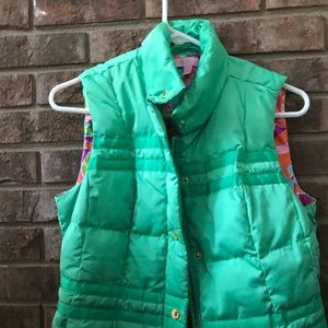Lilly Pulitzer puffy vest
